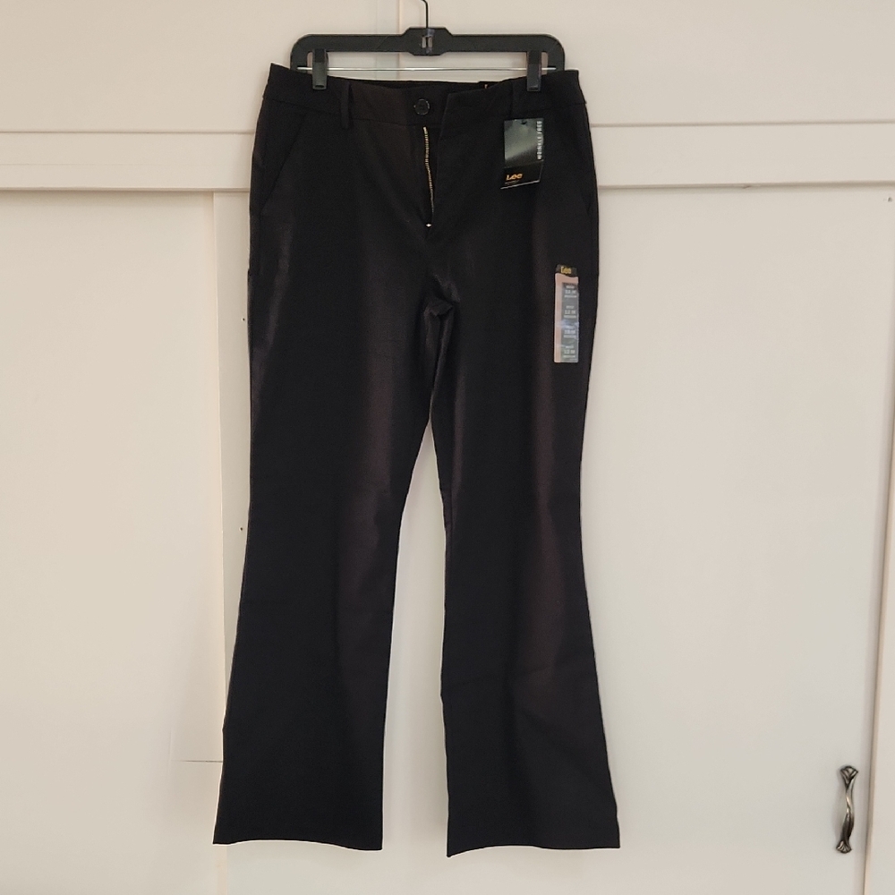Lee Black Bootcut Pants 12M
